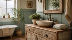 Rénover meubles salle de bain